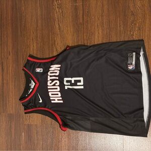 Black Houston Basketball Jersey